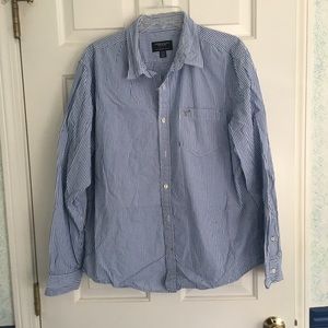 AEO Athletic Fit Button Down Shirt